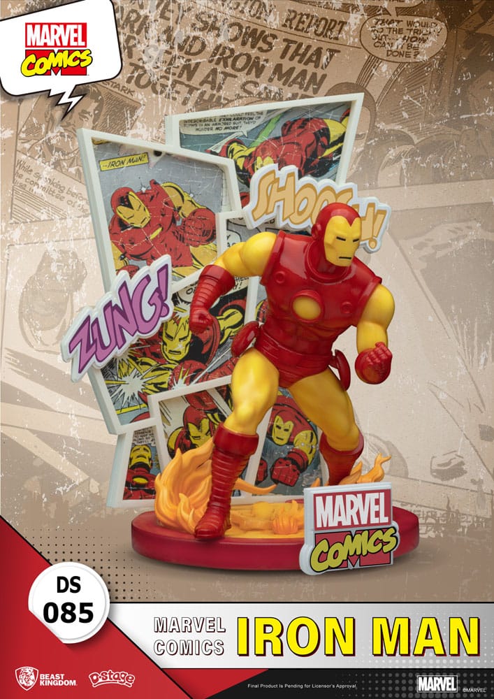 Marvel Comics D-Stage PVC Diorama Iron Man 16 cm P033391