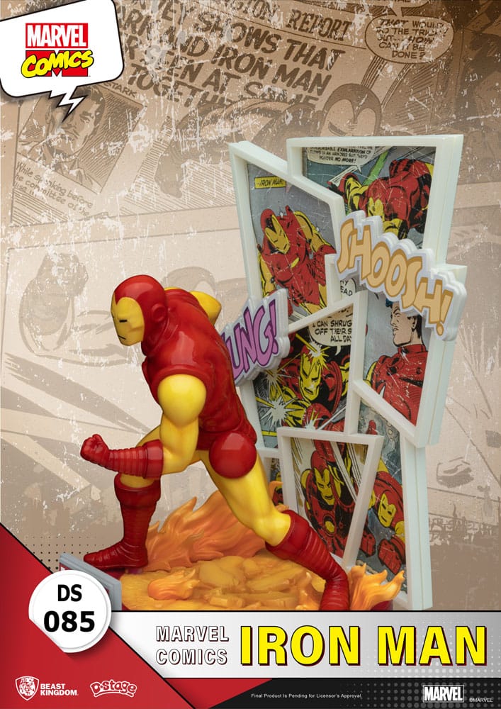 Marvel Comics D-Stage PVC Diorama Iron Man 16 cm P033391