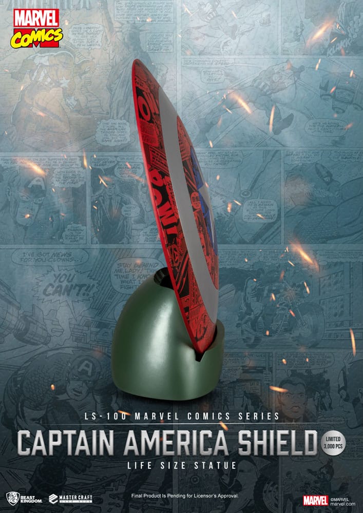 Marvel Comics PVC Captain America Shield Life Size Statue 64 cm P033452