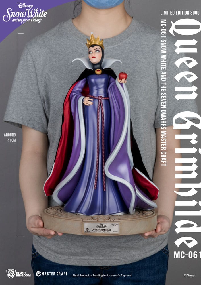 Disney Snow White and the Seven Dwarfs Master Craft Statue Queen Grimhilde 41 cm P033460