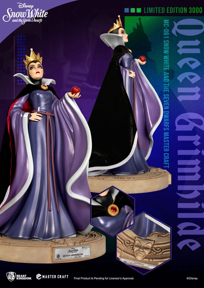 Disney Snow White and the Seven Dwarfs Master Craft Statue Queen Grimhilde 41 cm P033460