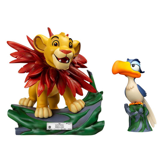 Disney Master Craft Statues 2-Pack The Lion King Little Simba & Zazu 31 cm P033472