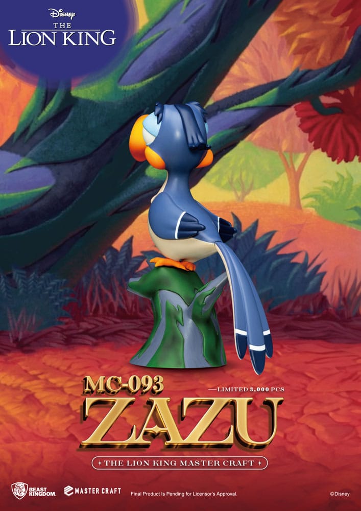 Disney Master Craft Statue The Lion King Zazu 20 cm P033473
