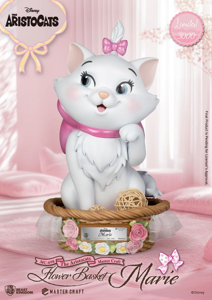 Aristocats Master Craft Statue Flower Basket Marie 32 cm P033474