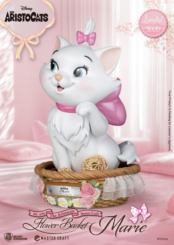 Aristocats Master Craft Statue Flower Basket Marie 32 cm P033474