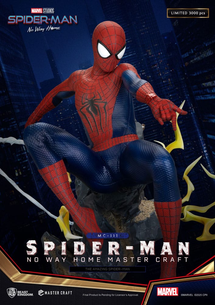 Spider-Man: No Way Home Master Craft Statue The Amazing Spider-Man 35 cm P033480