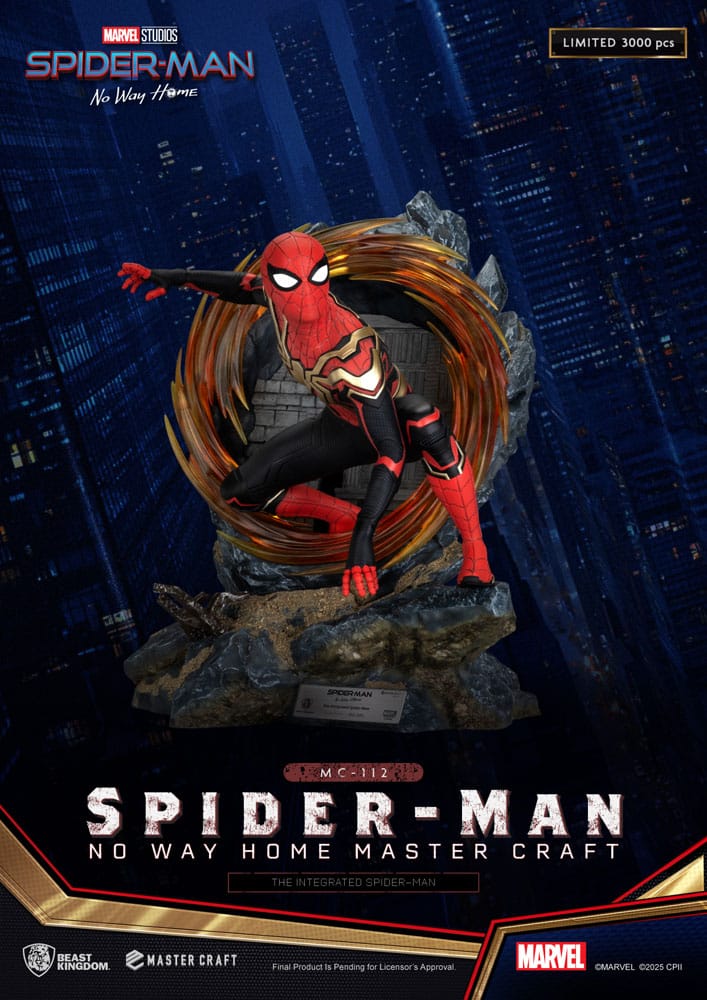 Spider-Man: No Way Home Master Craft Statue The Integrated Spider-Man 31 cm P033481