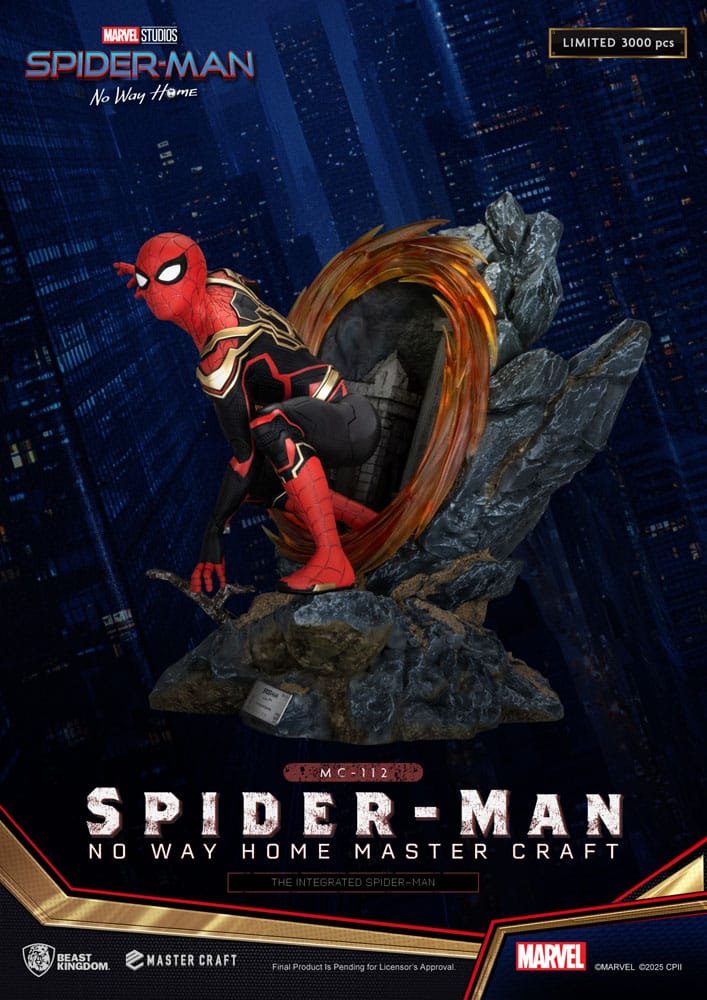 Spider-Man: No Way Home Master Craft Statue The Integrated Spider-Man 31 cm P033481