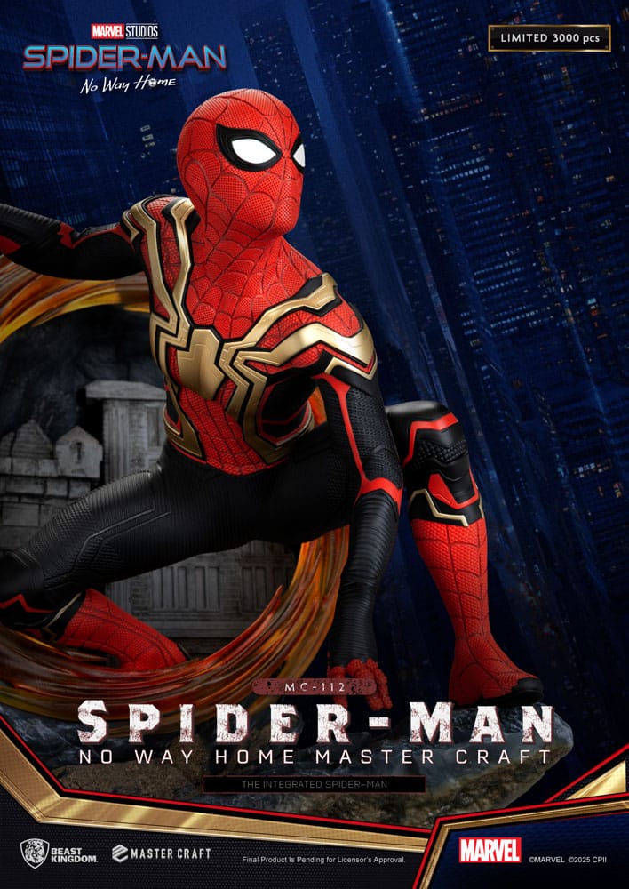 Spider-Man: No Way Home Master Craft Statue The Integrated Spider-Man 31 cm P033481