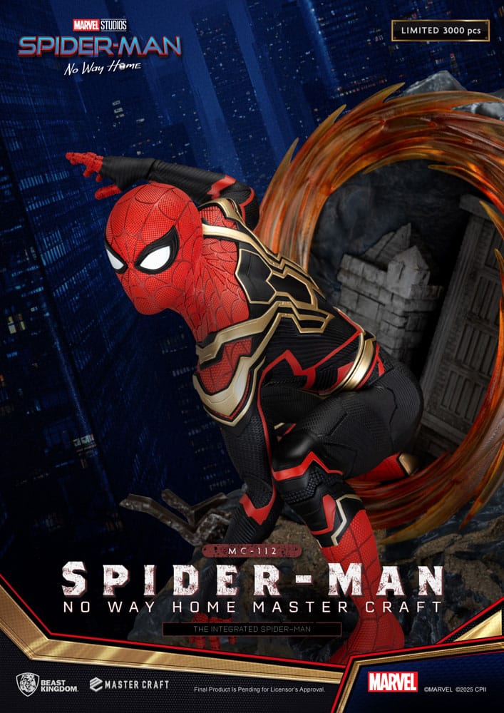 Spider-Man: No Way Home Master Craft Statue The Integrated Spider-Man 31 cm P033481