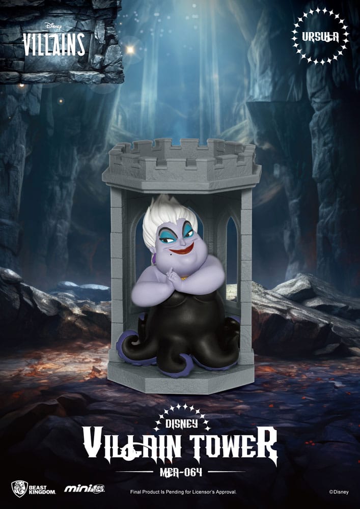 Disney Villains Mini Egg Attack Blind Box Figures Series Villain Tower 12 cm Assortment (6) P033503