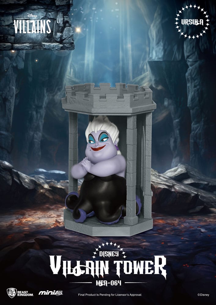 Disney Villains Mini Egg Attack Blind Box Figures Series Villain Tower 12 cm Assortment (6) P033503