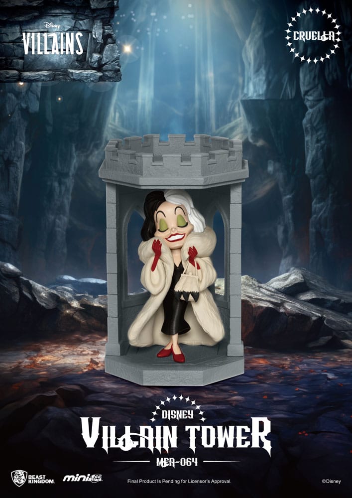 Disney Villains Mini Egg Attack Blind Box Figures Series Villain Tower 12 cm Assortment (6) P033503