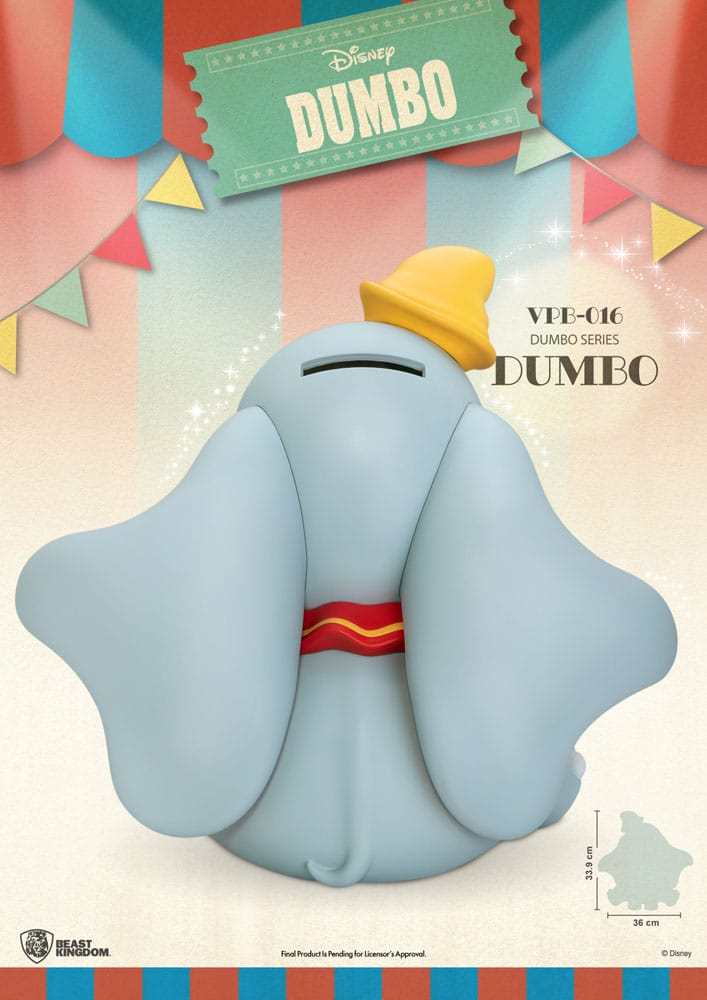 Disney Funktional Figure Vinyl Bank Dumbo 34 cm P033534