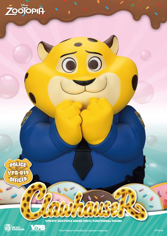 Zootopia Piggy Vinyl Bank Clawhauser 40 cm P067034
