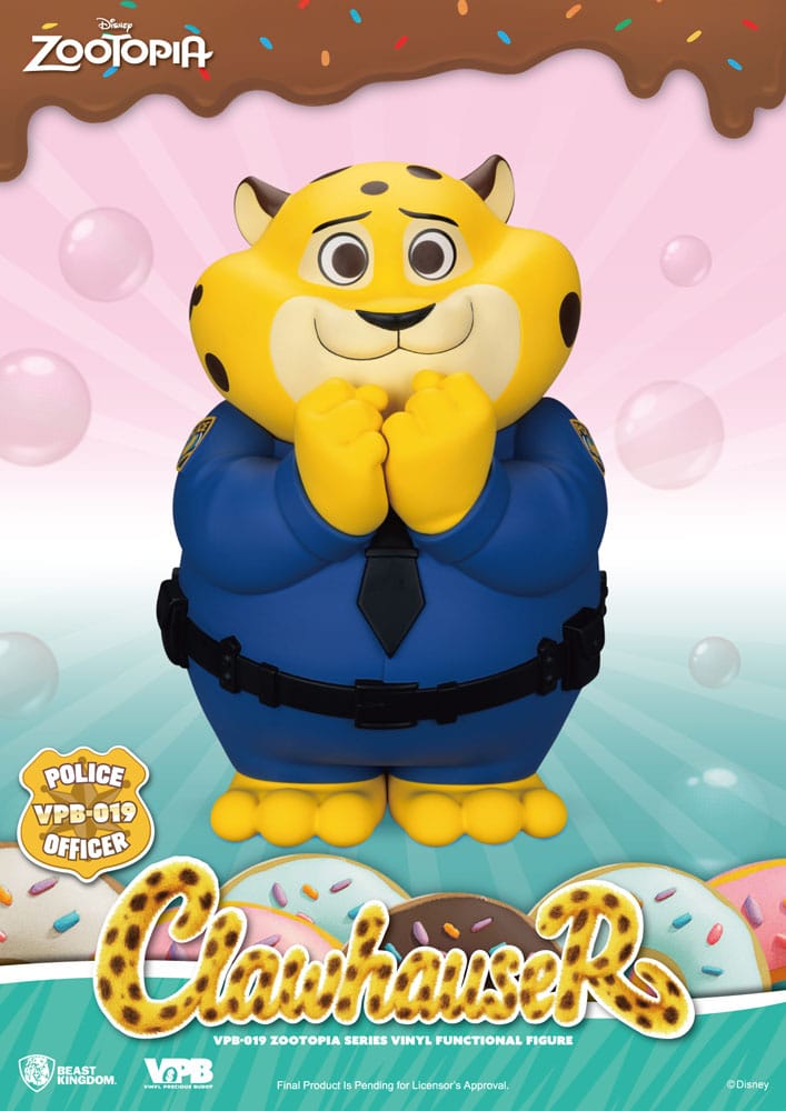 Zootopia Piggy Vinyl Bank Clawhauser 40 cm P067034