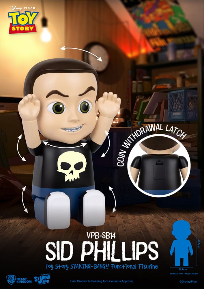 Toy Story Piggy Vinyl Bank Sid Phillips 48 cm P066537