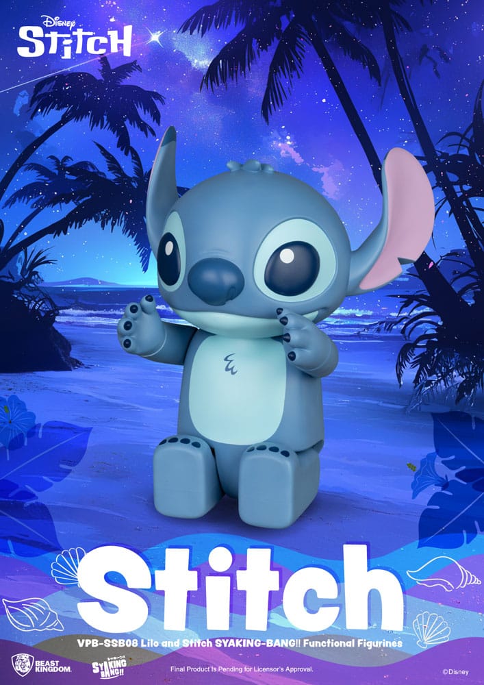 Lilo & Stitch Syaking Bang Vinyl Bank Stitch 30 cm P033563