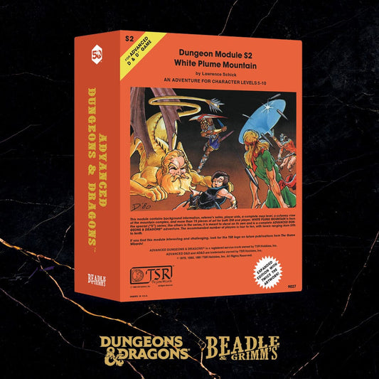 Dungeons & Dragons Classic Module Dice Set White Plume Mountain (7) P033662