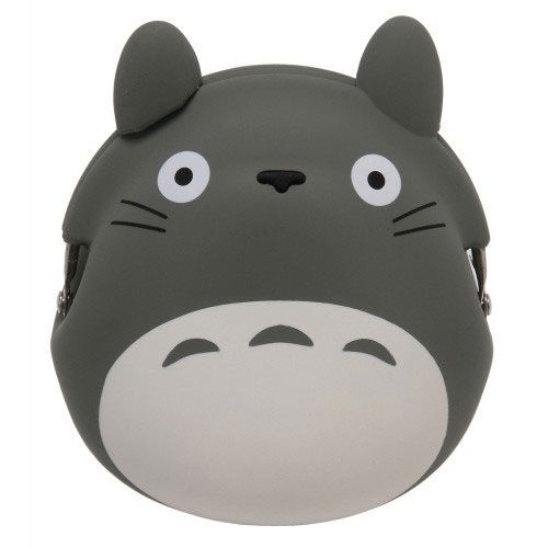My Neighbor Totoro Mini Silicon Coin Purse Totoro grey 9 cm P073683
