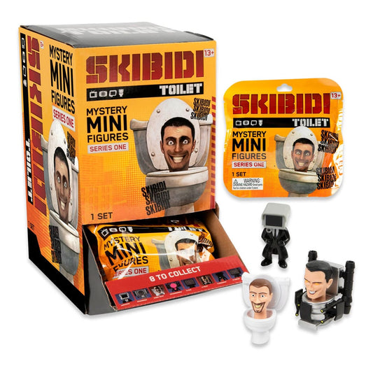 Skibidi Toilet Minifigures 6 cm Series 1 Display (24) P033824