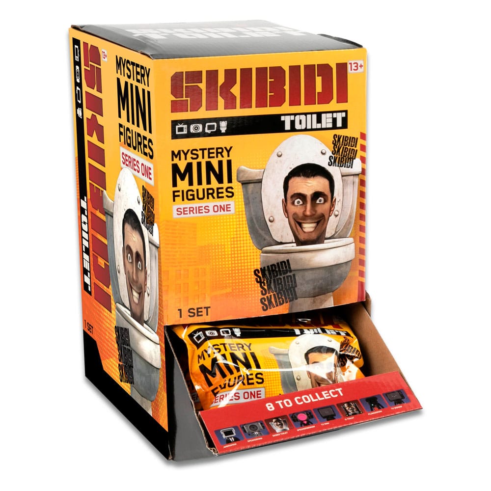 Skibidi Toilet Minifigures 6 cm Series 1 Display (24) P033824