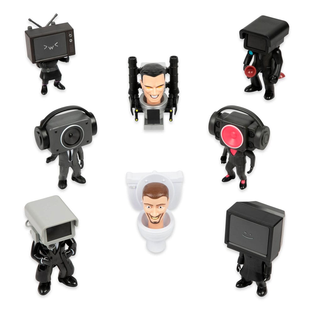 Skibidi Toilet Minifigures 6 cm Series 1 Display (24) P033824