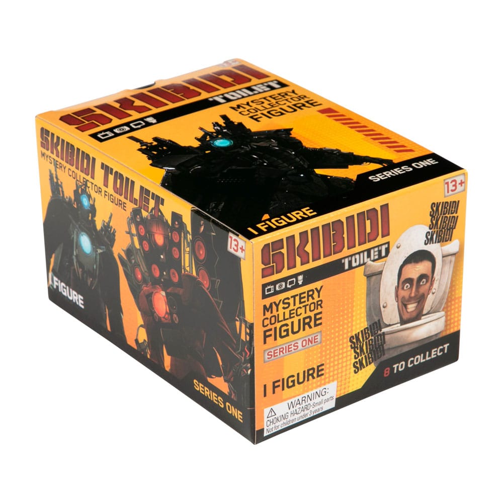 Skibidi Toilet Figures 11 cm Series 1 Display (9) P033825