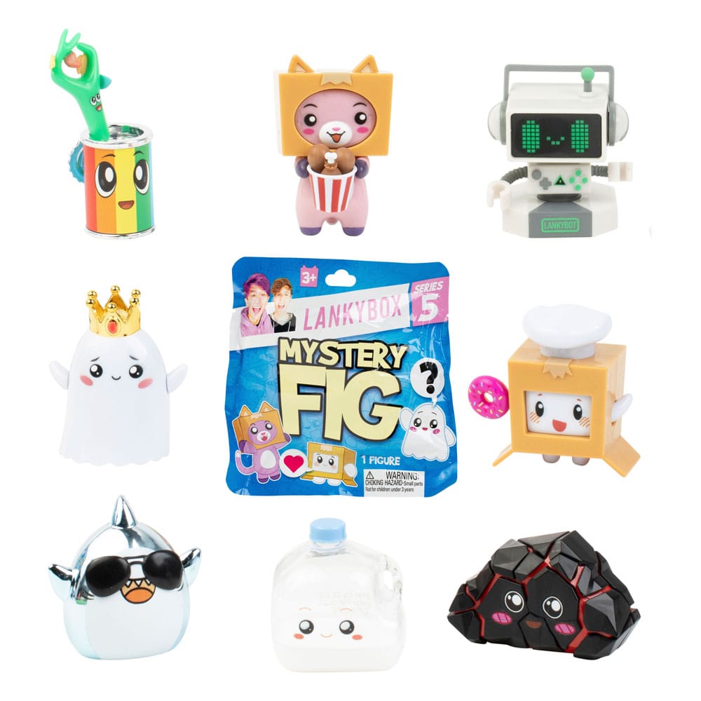 Lankybox Minifigures 6 cm Mystery Series 5 Display (24) P033826