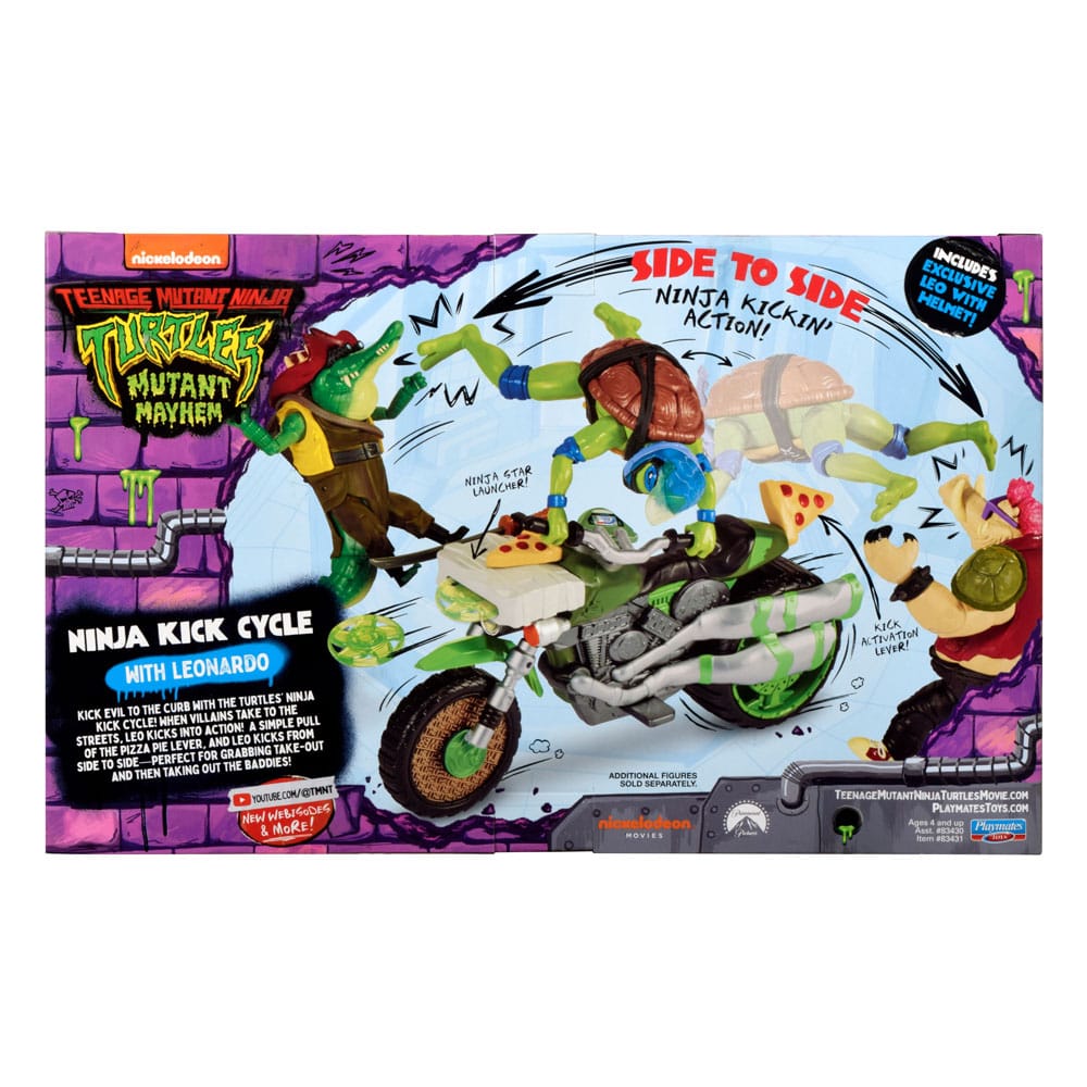 Teenage Mutant Ninja Turtles Movie Action Figures & Vehicles Assortment (4) 20 cm