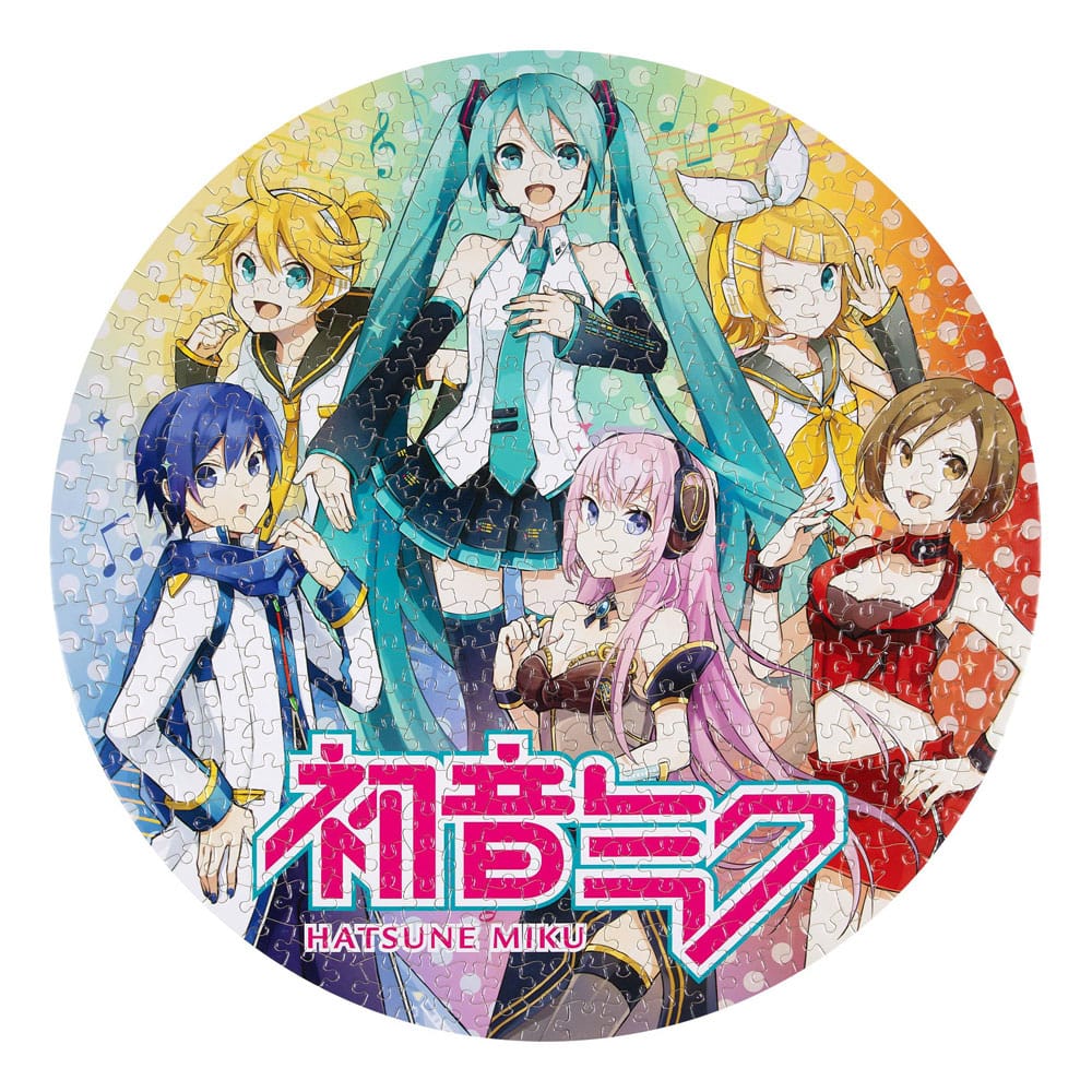 Hatsune Miku Jigsaw Puzzle Round 500 pieces P033961