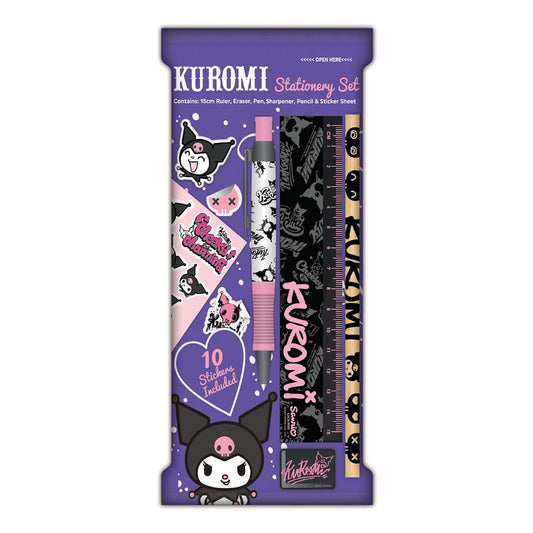 Sanrio Stationery Set 6-Pack Kuromi P034096