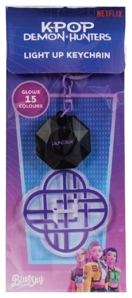 KPop Demon Hunters Keychain with light Huntr/x P074147