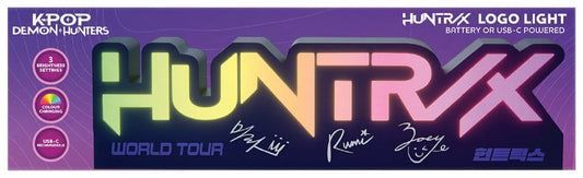 KPop Demon Hunters Lamp Huntr/x Logo P074169