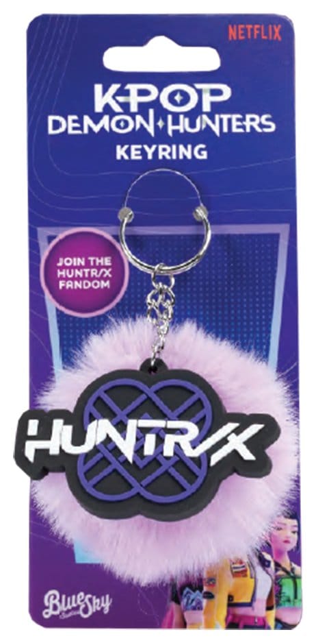 KPop Demon Hunters Pom Pom Keychain Huntr/x P074172