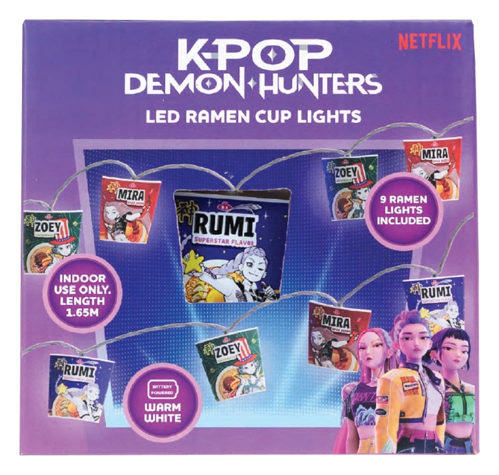 KPop Demon Hunters String Lights Ramen P074180