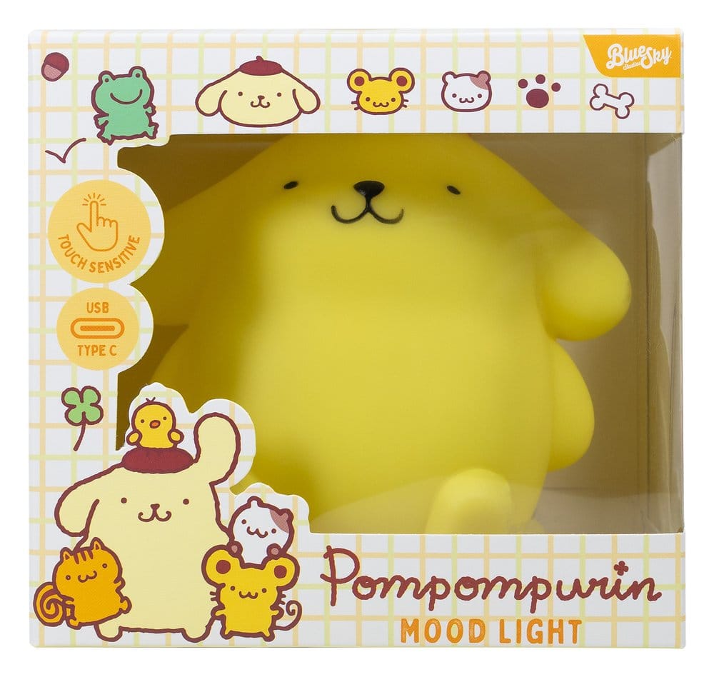 Sanrio Mood Lamp with USB-C Pompompurin 11 cm P073784