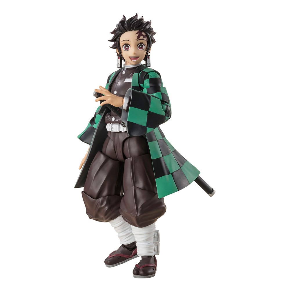 DEMON SLAYER: KIMETSU NO YAIBA S.H. FIGUARTS ACTION FIGURE TANJIRO KAMADO 14 CM P034296