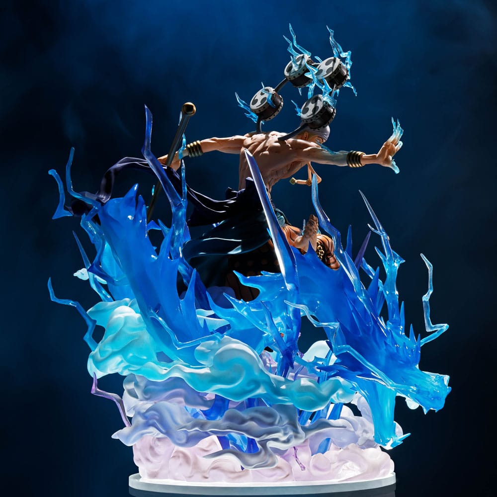 One Piece FiguartsZERO Extra Battle PVC Statue Eneru -Sixty Million Volt Lightning Dragon- 32 cm P034318