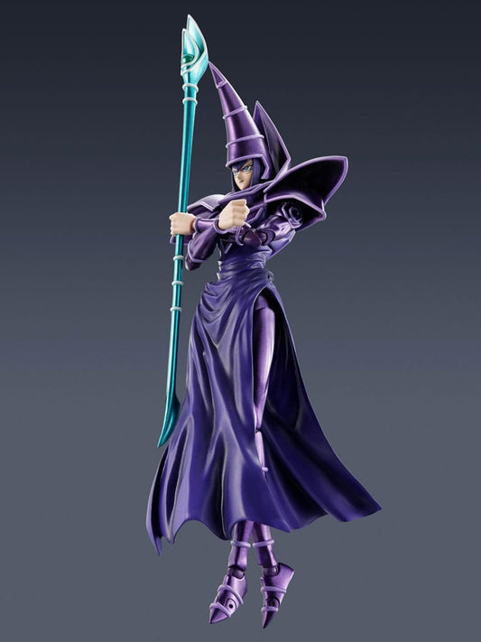 YU-GI-OH! S.H. MONSTERARTS ACTION FIGURE DARK MAGICIAN 19 CM P034322