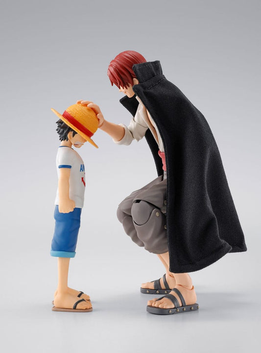 ONE PIECE S.H.FIGUARTS ACTION FIGURE 2-PACK SHANKS & MONKEY D. LUFFY CHILDHOOD V P034352