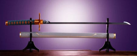 Demon Slayer: Kimetsu no Yaiba Proplica Replica 1/1 Nichirin Sword (Shinobo Kocho) 88 cm P034409