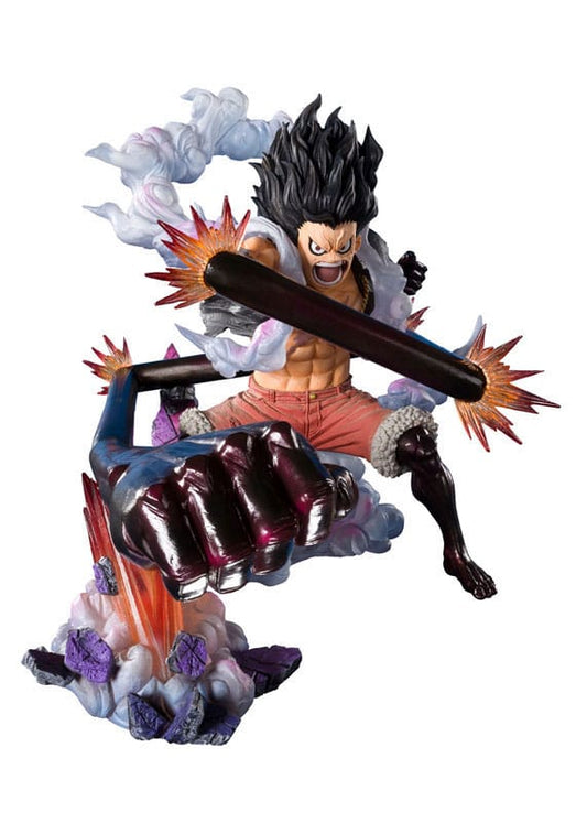 One Piece Figuarts ZERO Extra Battle PVC Statue Monkey D. Luffy Gear 4 Snake Man King Cobra 21 cm P065176