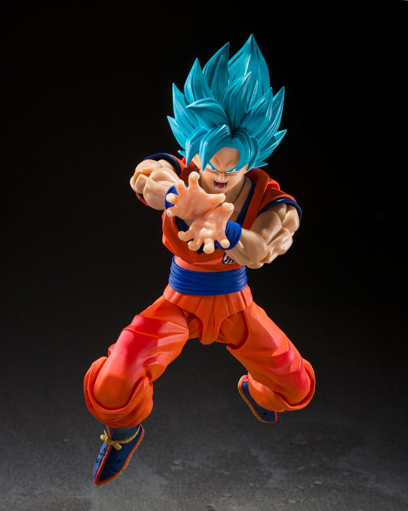 Dragon Ball Super S.H.Figuarts Action Figure Super Saiyan God Super Son Guko (Blue power transcending Limits) 15 cm P069209