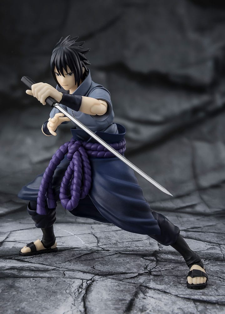 Naruto S.H.Figuarts Action Figure Sasuke Uchiha Solitary Shinobi 15 cm P069211