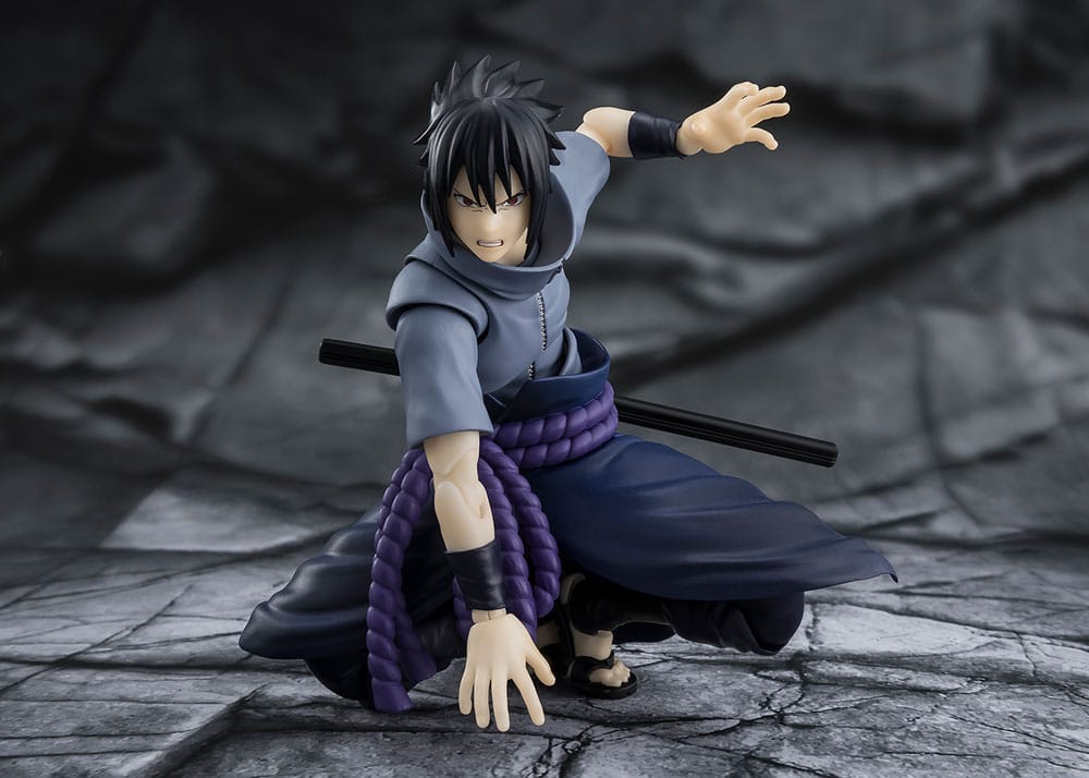 Naruto S.H.Figuarts Action Figure Sasuke Uchiha Solitary Shinobi 15 cm P069211