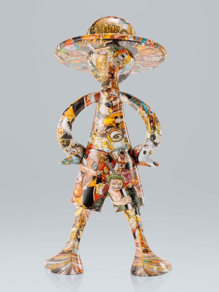 One Piece 1000 Logs Anniversary Luffy's ArtCanvas Figure 1/8 Luffy 22 cm P071101