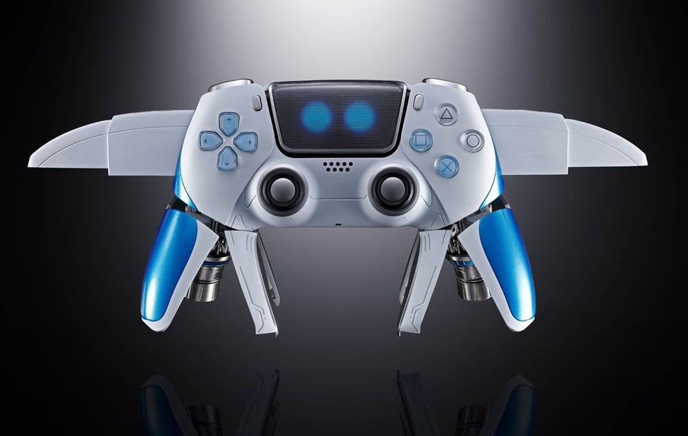 Astro Bot Chogokin Action Figure Astro Bot & Dual Speeder P067894