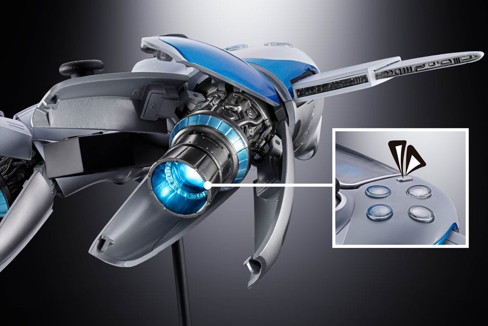 Astro Bot Chogokin Action Figure Astro Bot & Dual Speeder P067894