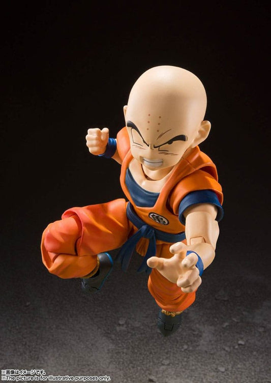 Dragon Ball Z S.H. Figuarts Action Figure Krillin-Earth's Strongest Man (Reissue) 12 cm P067616